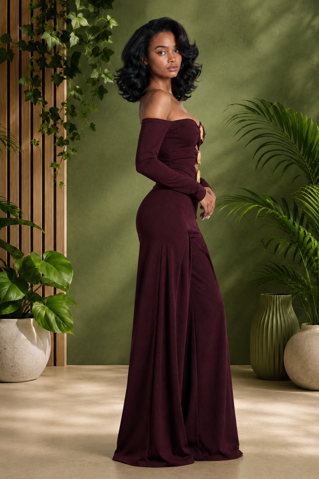 Fine Print Jumpsuit