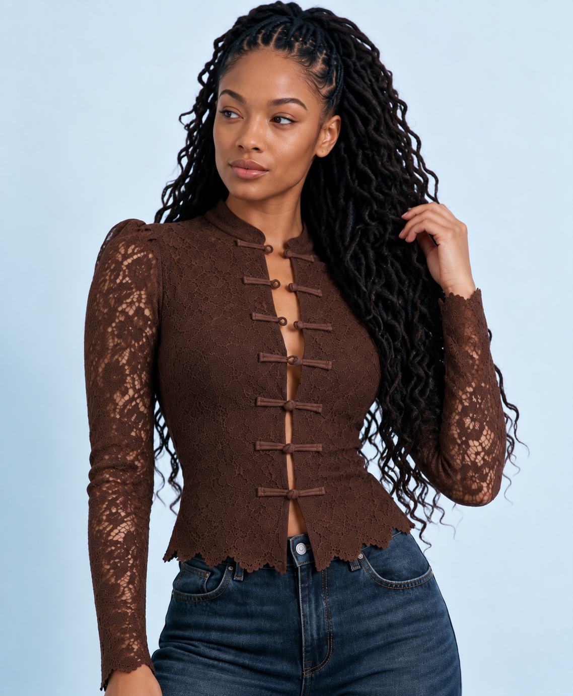 Amara Lace Top