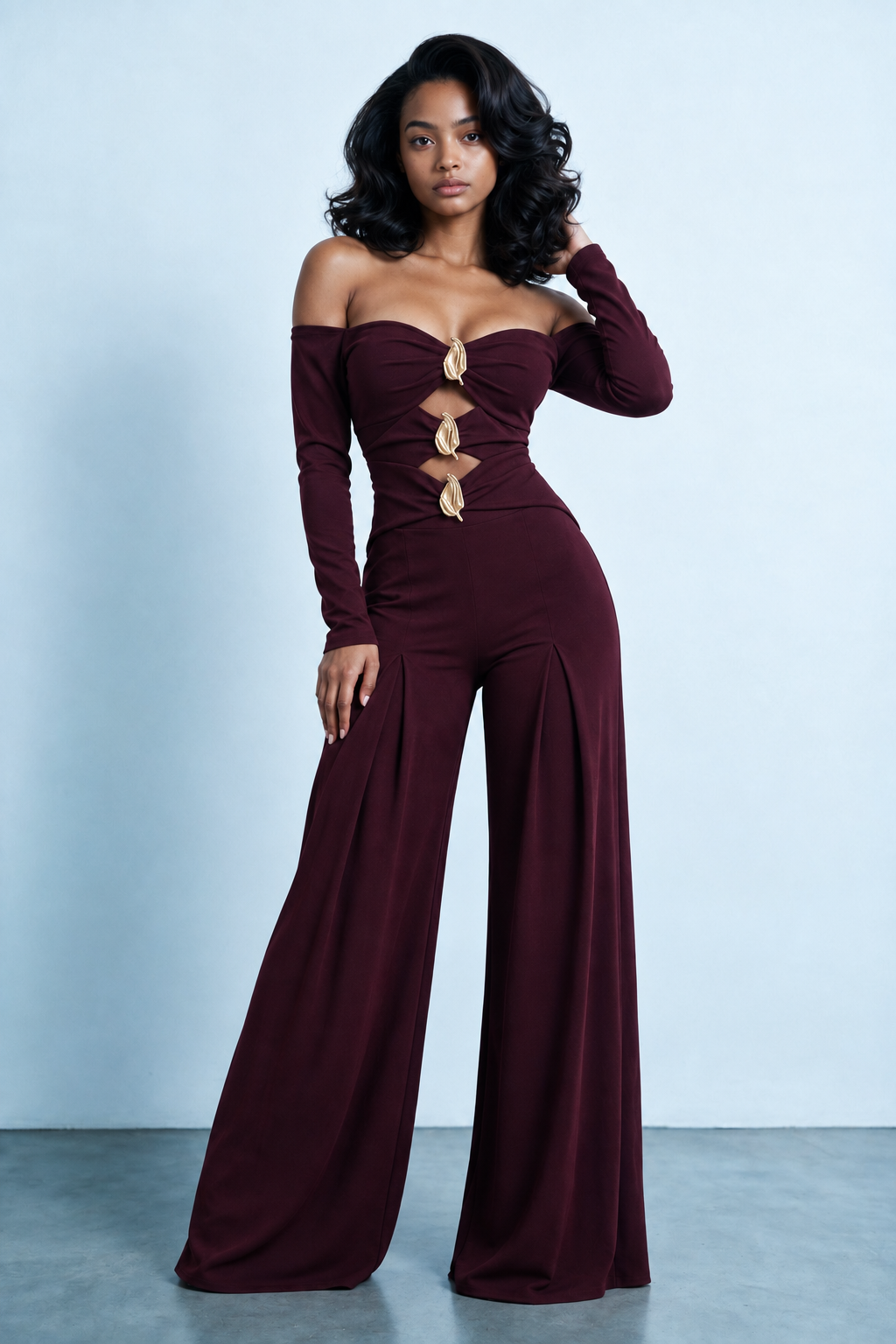 Fine Print Jumpsuit