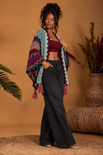 Mariposa Crochet Cardigan