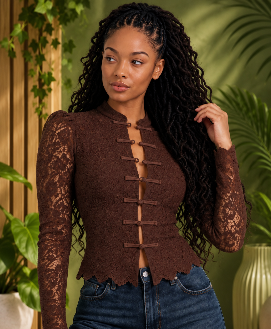 Amara Lace Top