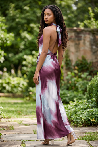 Moonlit Plum Maxi