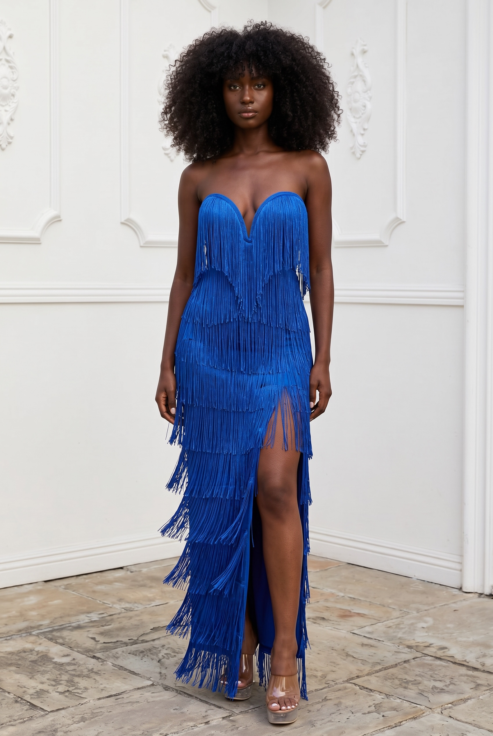 Starlight Fringe Dress