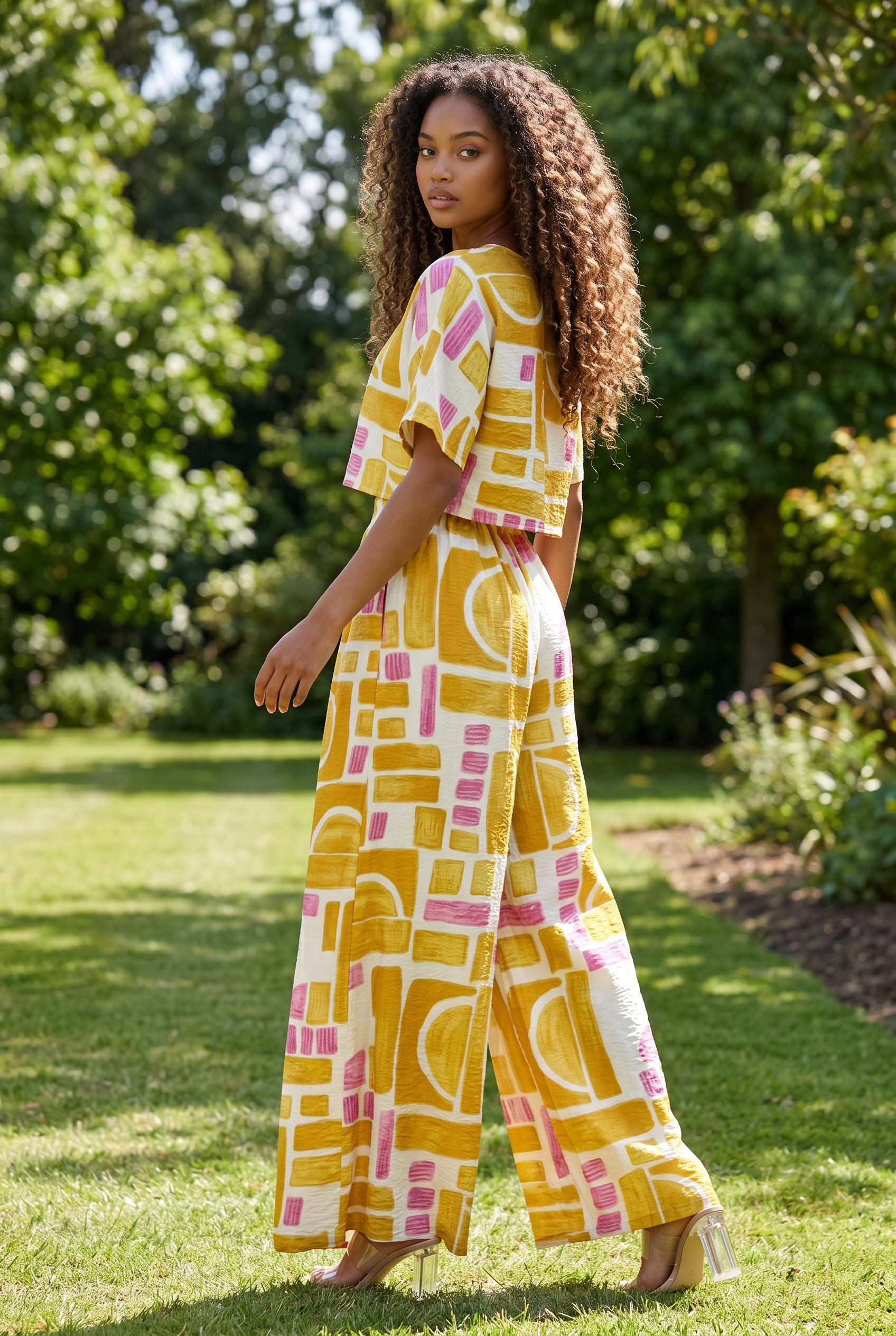 Mustard Mosaic Set
