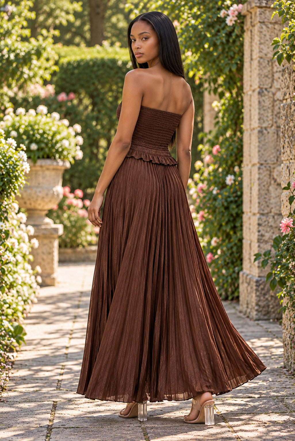 Chocolate Soufflé Dress