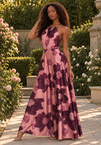 Plum Petals Maxi