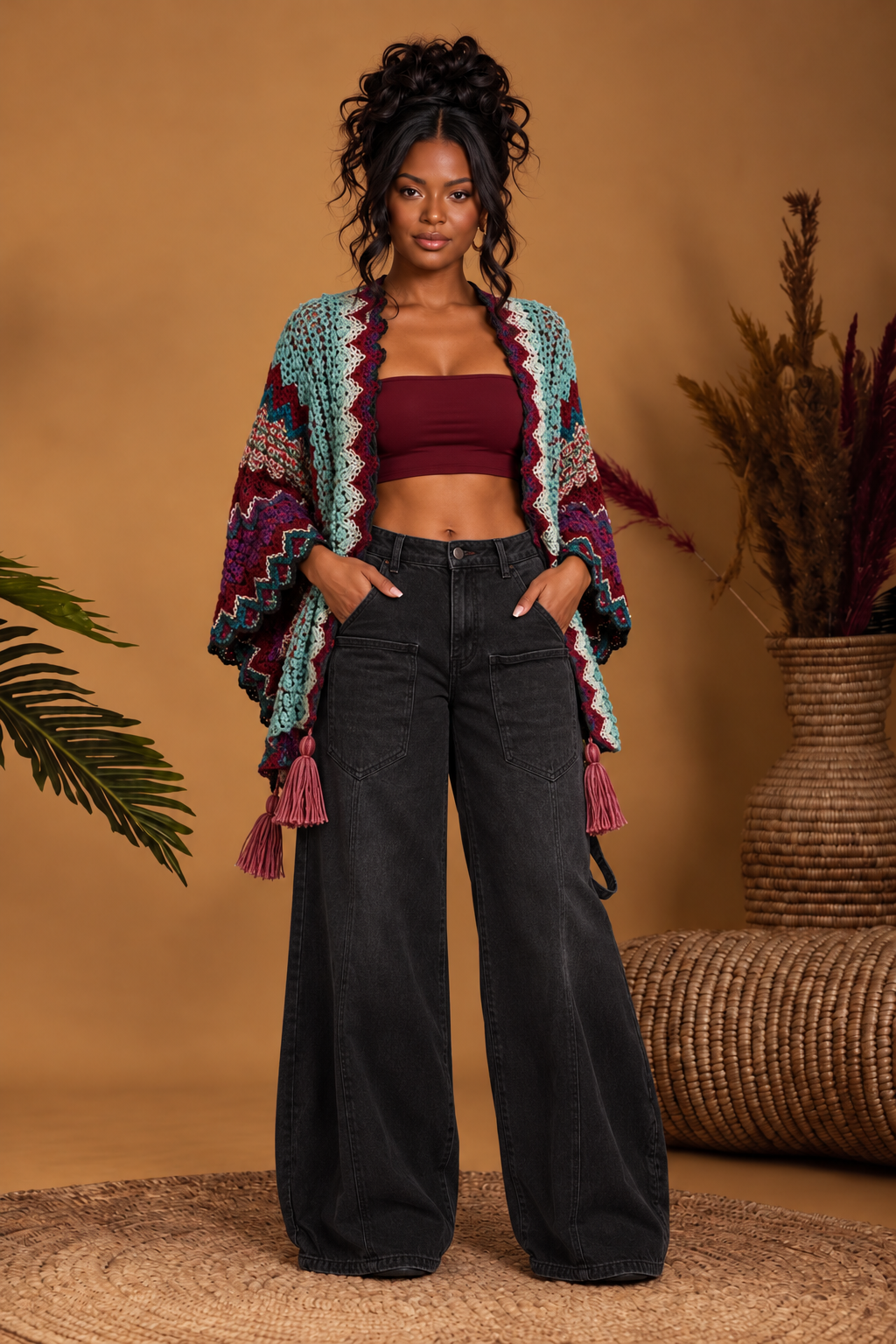 Mariposa Crochet Cardigan