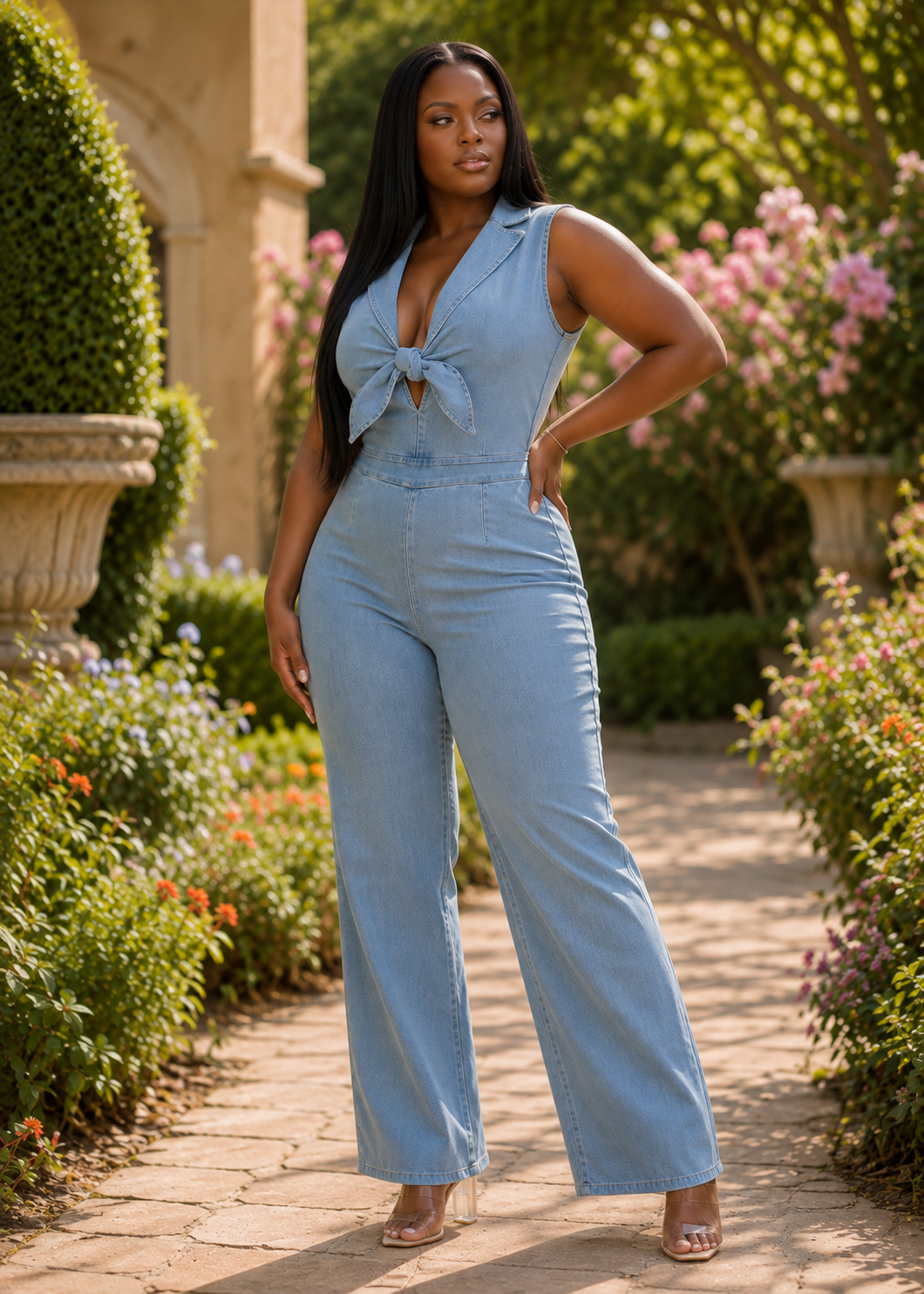 Blue Jean Baby Jumpsuit