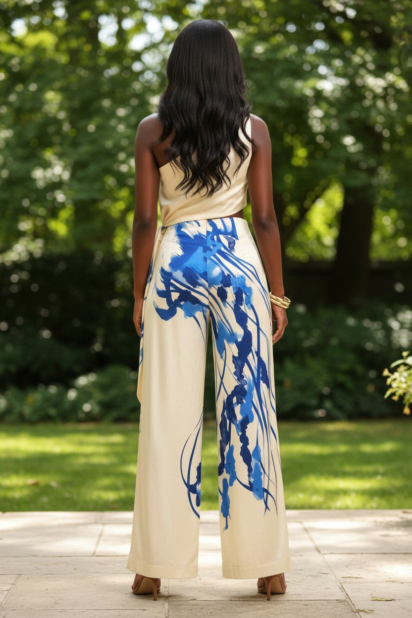 Bleu Willow Pant Set
