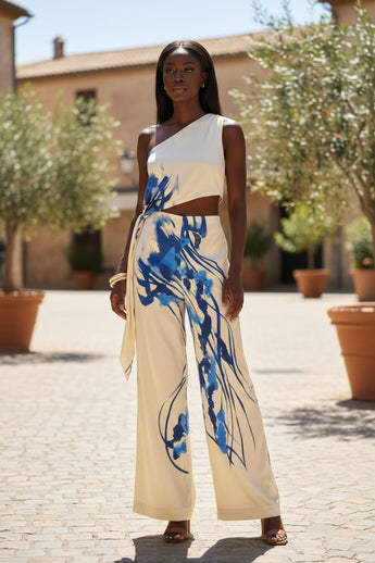 Bleu Willow Pant Set