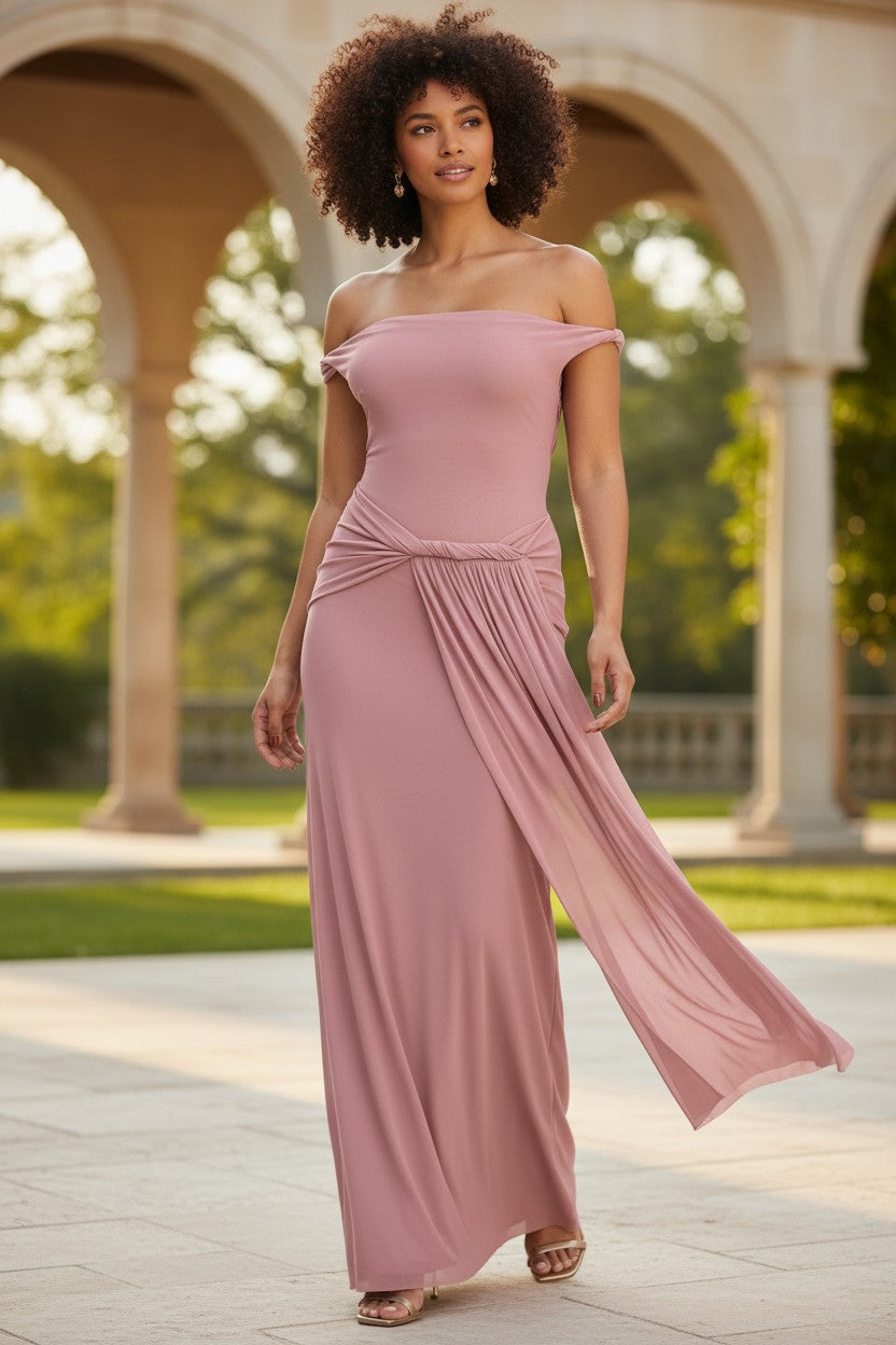 Blush Grace Maxi Dress
