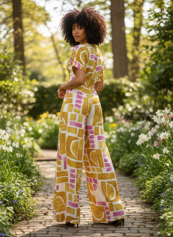 Golden Mosaic Jumpsuit