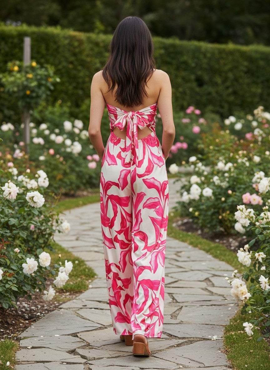 Blush Tropic Jumpsuit