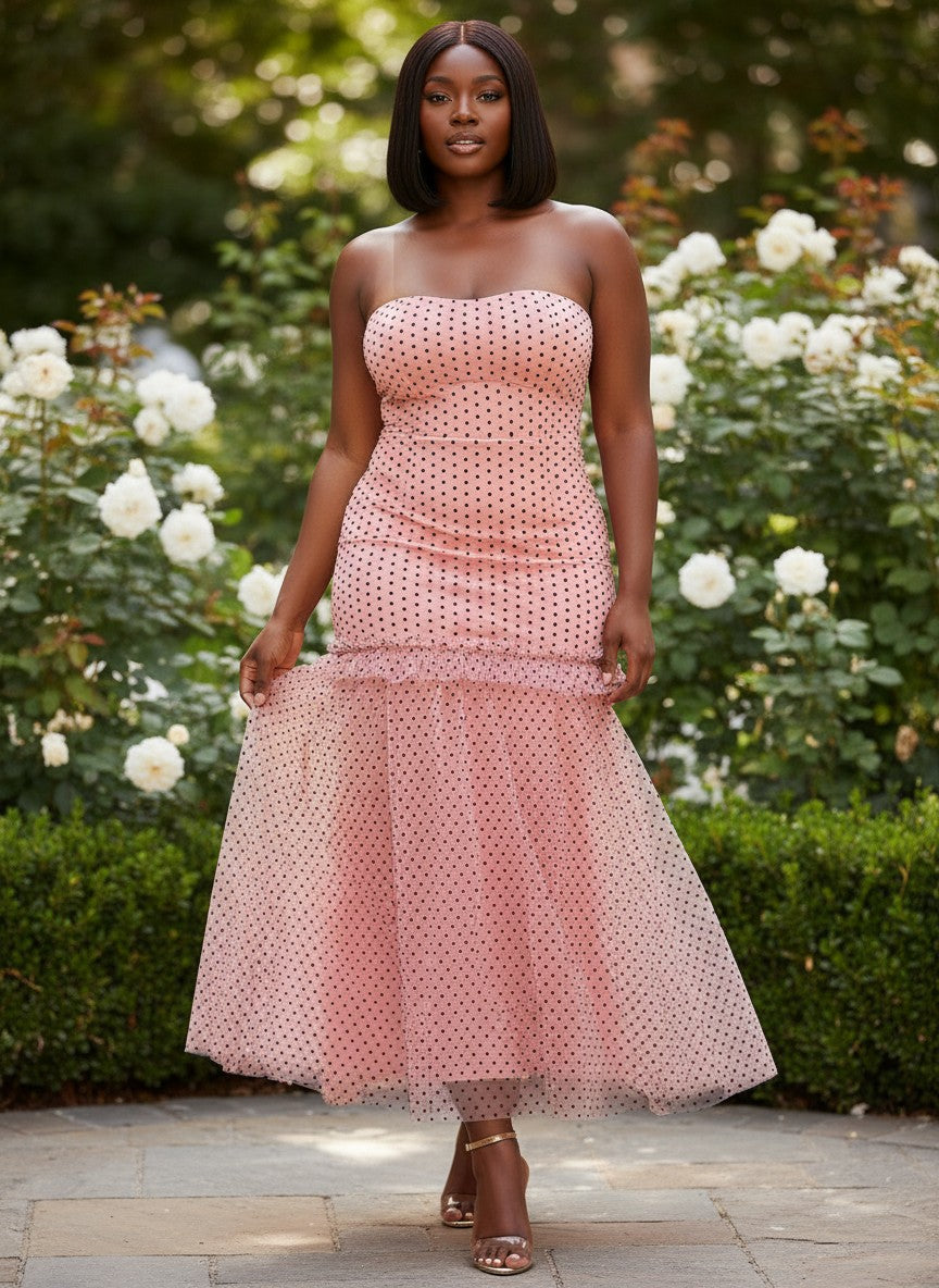 Polka Dot Mermaid Dress
