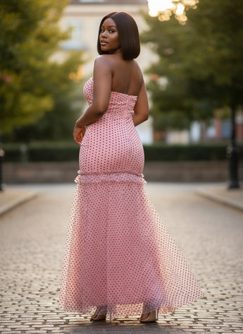 Polka Dot Mermaid Dress