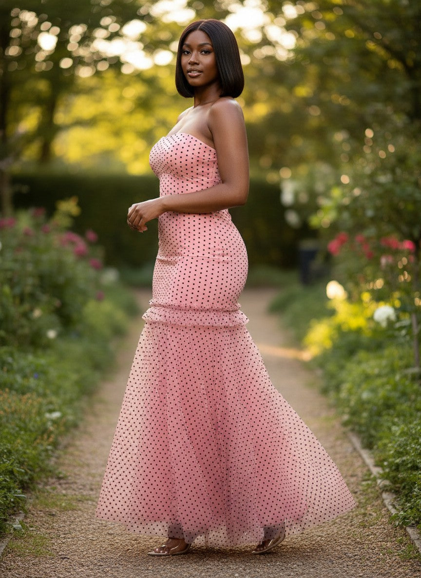 Polka Dot Mermaid Dress