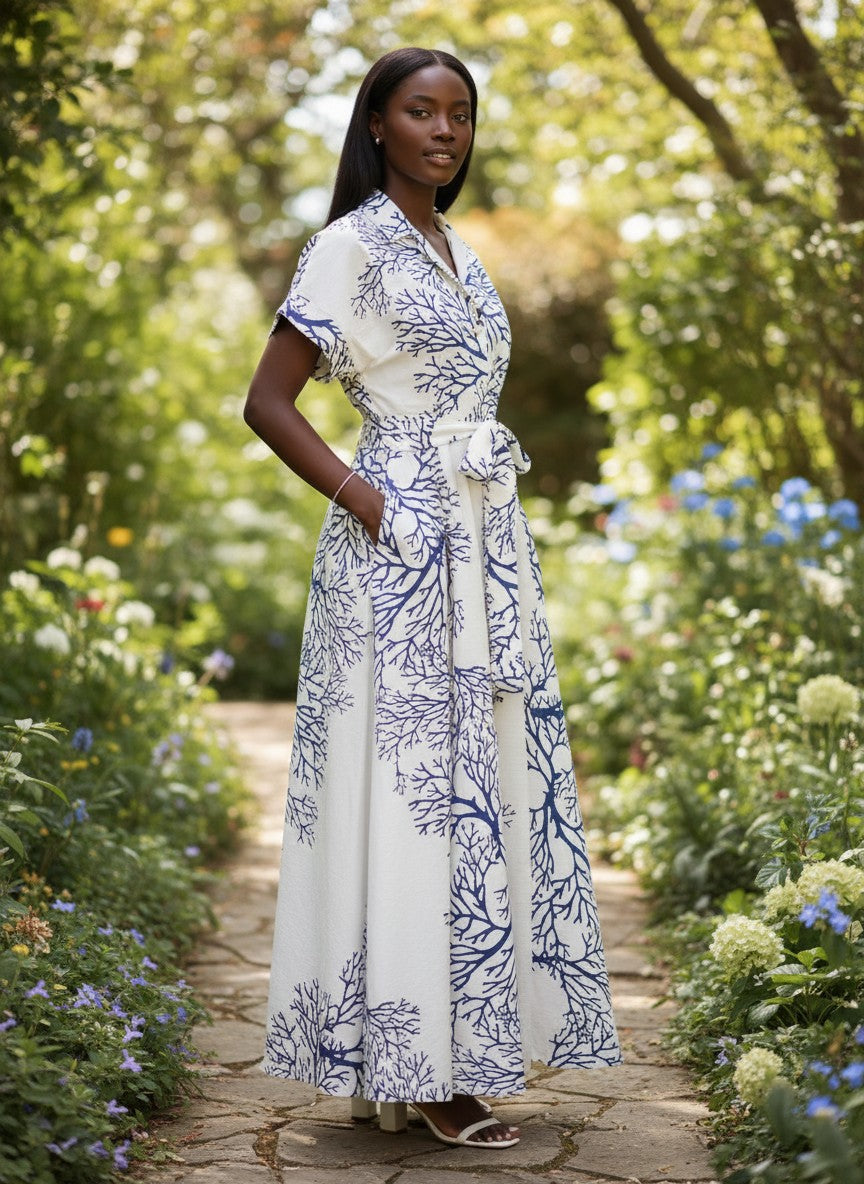 Blue Haven Shirt Dress