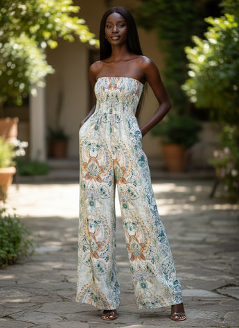 Celestial Paisley Jumpsuit