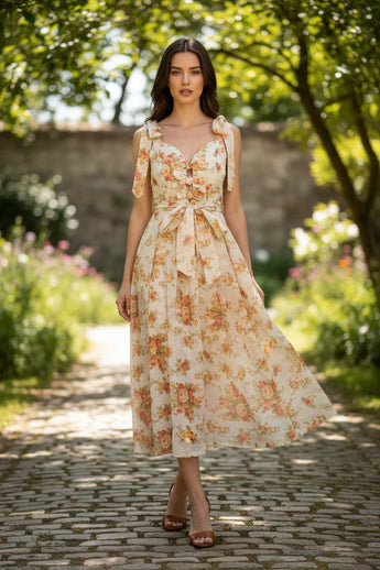 Rosewood Cottage Midi Dress