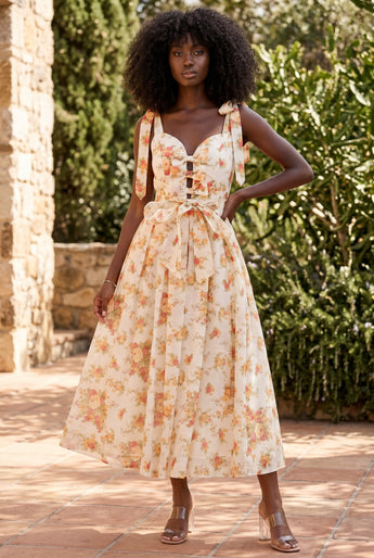 Rosewood Cottage Midi Dress